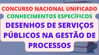 DESENHOS DE SERVIÇOS PÚBLICOS NA GESTÃO DE PROCESSOS  GESTÃO E GOVERNANÇA PÚBLICAS  CNU [upl. by Ulund]