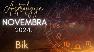 BIK  Astrologija Novembra 2024 [upl. by Reffineg]