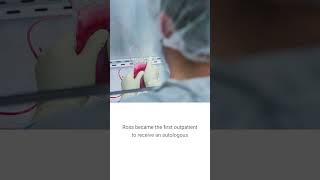 First Outpatient Stem Cell Transplant Procedure for Myeloma at DanaFarber Brigham Cancer Center [upl. by Flanders868]