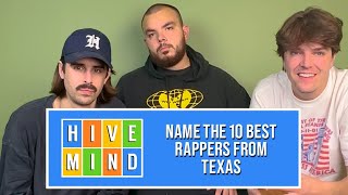 Guessing The 10 Best Rappers from Texas with NFR Podcast [upl. by Pelligrini]