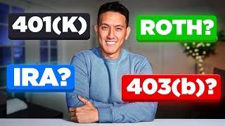 FINANCIAL ADVISOR Explains Retirement Plans for Beginners 401k IRA Roth 401kIRA 403b 2024 [upl. by Milman]