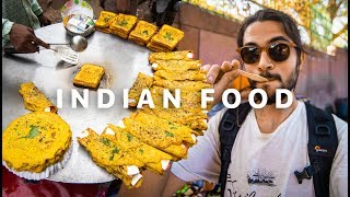 I had the best INDIAN STREET FOOD in New Delhi [upl. by Yenitirb]