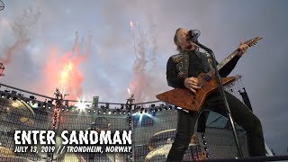 Metallica Enter Sandman Trondheim Norway  July 13 2019 [upl. by Carbrey]