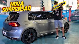 «FAUSTINO» SUSPENSÃO NOVA DO MEU GTI VOU REBAIXAR [upl. by Etnauj]