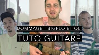 Apprendre Dommage  Bigflo et Oli à la guitare [upl. by Colas]