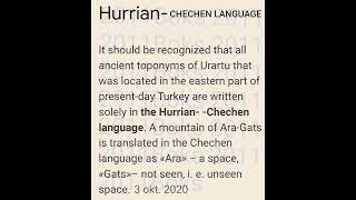 CHECHEN LANGUAGE  MOST FAITHFUL AND TRUE WITNESS TO HISTORY THIS IS THE LANGUAGE [upl. by Atela]