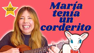 María tenía un corderito 🐑 Canciones infantiles Spanish Nursery Rhymes Baby Videos in Spanish [upl. by Ahsirhcal]