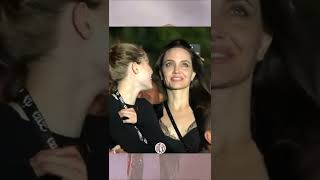 EXCLUSIVE LAST NIGHT ANGELINA JOLIE SHILOH PITT  MANESKIN CONCERT ROME NEW [upl. by Anem]