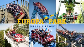 Top 10 Achterbahnen Europapark Doku [upl. by Bethena]