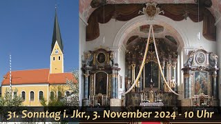 31 Sonntag im Jahreskreis 3 November 2024  10 Uhr [upl. by Amr]