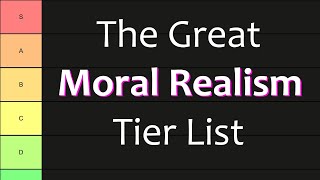 The Moral Realism Tier List with Lance Bush [upl. by Favin152]