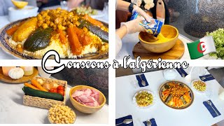 Recette Couscous algérien pour les débutant  j’ai des invités🇩🇿 [upl. by Spear]