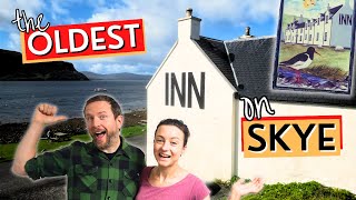 THE OLDEST INN ON SKYE  Isle of Skye Scottish Highlands  Ep35 [upl. by Yelyab]