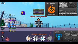 PYROKINESIS  SHOWCASING EVERY PYROKINESIS  ANIME FIGHTING SIMULATOR [upl. by Sivek200]