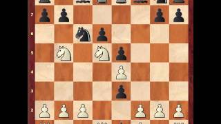 Paul Morphy vs Adolf Anderssen B32 Sicilian Lowenthal and Kalashnikov Variations Paris 10 [upl. by Terese]