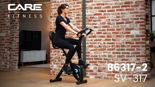 STRIALE SV317 folding exercise bike [upl. by Olenolin]