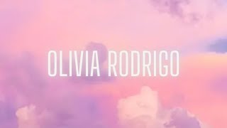 Olivia Rodrigo  playlist [upl. by Verity]