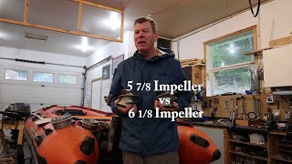 Does Impeller size matter Comparing two outboard jet impellers [upl. by Cross]