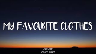 MY FAVOURITE CLOTHES Lyrics  Rini by Eargasm Lyrics Video [upl. by Zilber643]