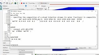 tNavigator 142F Chemical Tracer  Well Schedule [upl. by Atsyrt230]