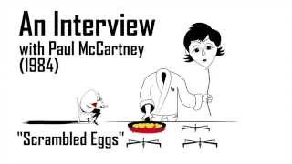 Paul McCartney Sings quotScrambled Eggsquot Radiocom Minimation [upl. by Manning]