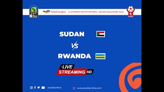 SUDAN vs RWANDA Live  U20 Africa Cup of Nations AFCON CECAFA Qualifiers 2024 [upl. by Bronson]