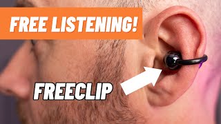 I’ve never seen ANYTHING like this  HUAWEI FreeClip earbuds [upl. by Hcardahs]