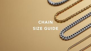 JAXXON chain size guide [upl. by Navonod129]