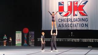 Sunderland Stars Cheer UKCA Partner Stunt Winners [upl. by Moyra]