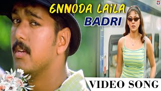 Ennoda Laila HD Video Song  Badri Tamil Movie  Vijay  Bhumika Chawla  Monal  Ramana Gogula [upl. by Annais]