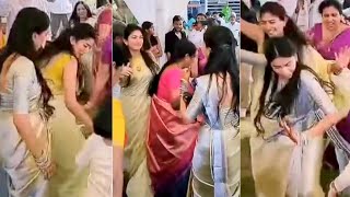 Actress Sai Pallavi Energetic Dance  Her Sister Engagement Ceremony  MS Talkies [upl. by Cranston764]