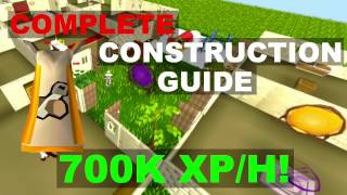 199 Construction guide  Oldschool Runescape OSRS [upl. by Adianez759]