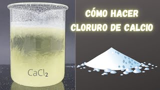 ✅Cómo hacer Cloruro de Calcio 🪨 Práctica de laboratorio 🧪 CaCl2 [upl. by Petronia567]