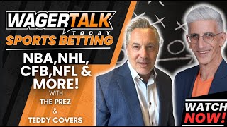 Free Best Bets and Expert Sports Picks  WagerTalk Today  NBA and NFL Picks  103024 [upl. by Pillihpnhoj]