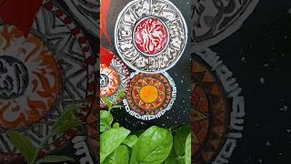 Asma ul Husna  99 names of Allah  Calligraphy Painting of Allah names allah [upl. by Elkraps]