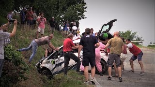 13° Rally di Alba 2019  CRASH MISTAKES amp SHAKEDOWN ACTION HD [upl. by Justus665]