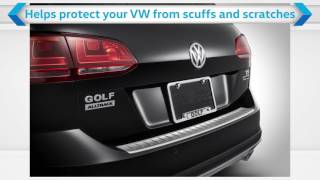 Volkswagen Accessories  quotRear Bumper Protectorquot [upl. by Spragens359]