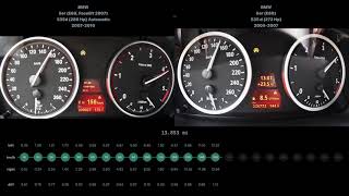 BMW 5er 535d 20072010 vs BMW 5er 535 d 20042007 [upl. by Asseralc]