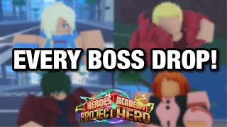 EVERY BOSS DROP IN PROJECT HERO [upl. by Yentroc517]