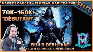 tuto fr Elder Scrolls Online  Build Templier magicka one bar pve 2024 [upl. by Elinore]