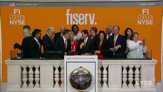 Fiserv Inc NYSE FI Rings The Opening Bell® [upl. by Jephum]