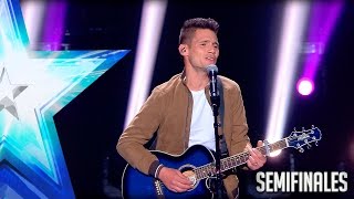 Bruno Sotos brilla de nuevo con su tema más romántico  Semifinales 1  Got Talent España 2017 [upl. by Cheadle]