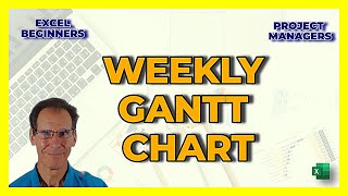 How to Create a Weekly Gantt Chart a Visual Tool to Track Tasks Over Time in Excel [upl. by Yantruoc]