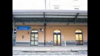 From railway station in Gorizia  I  to railway station in Nova Gorica SLO [upl. by Emeric]