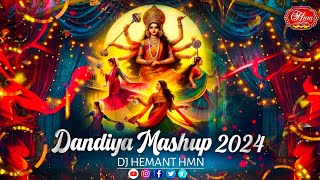 Navratri  Dandiya Mashup 2024  Bollywood Dandiya 2024  Navratri Garba  Garba  DJ HEMANT HMN [upl. by Us]