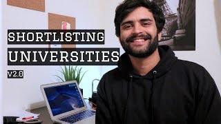 HOW I SHORTLIST UNIVERSITIES FOR STUDY ABROAD [upl. by Yenohtna739]