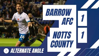 Alternate Angle Barrow AFC 11 Notts County [upl. by Sirrep]