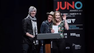 Group of the Year  2015 JUNO Awards Nominee Press Conference [upl. by Kirwin]