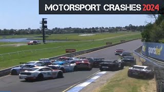 Motorsport Crashes 2024 February Week 2 [upl. by Damha]