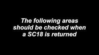 SC180 Rental Check In Procedure Video [upl. by Dielu480]